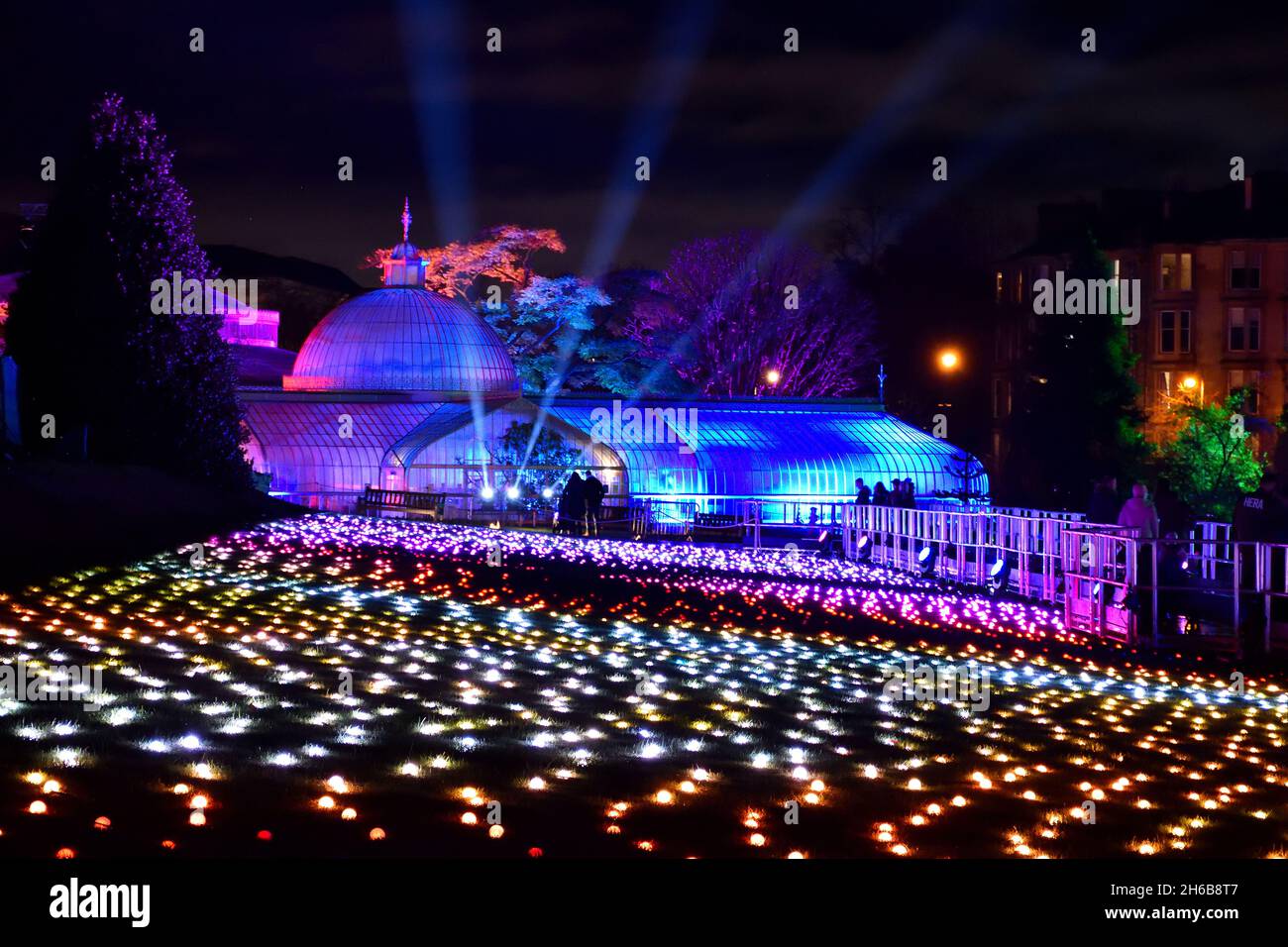 Glassglow Banque D'Images