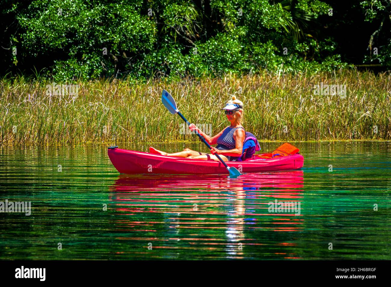 Rainbow Springs State Park Recreation Area Floride Banque D'Images