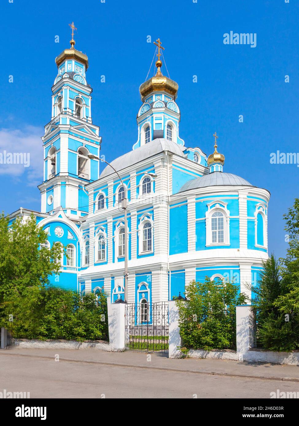 Église de l'Ascension du Christ est une église orthodoxe russe à Moscou. Banque D'Images