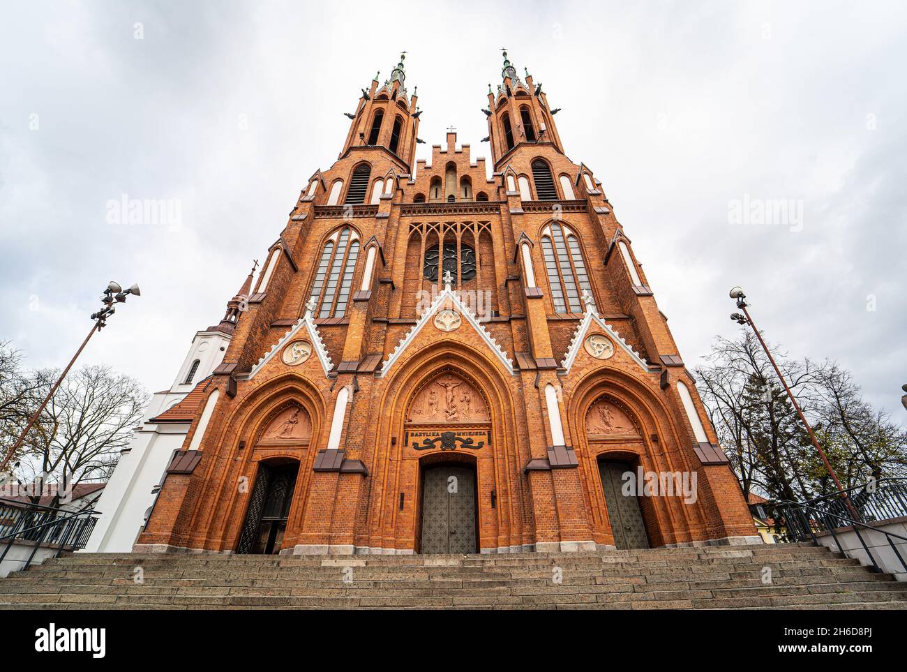 Cathédrale Basilique de l'Assomption de la Sainte Vierge Marie.Bialystok, Pologne - 22 octobre 2021 Banque D'Images