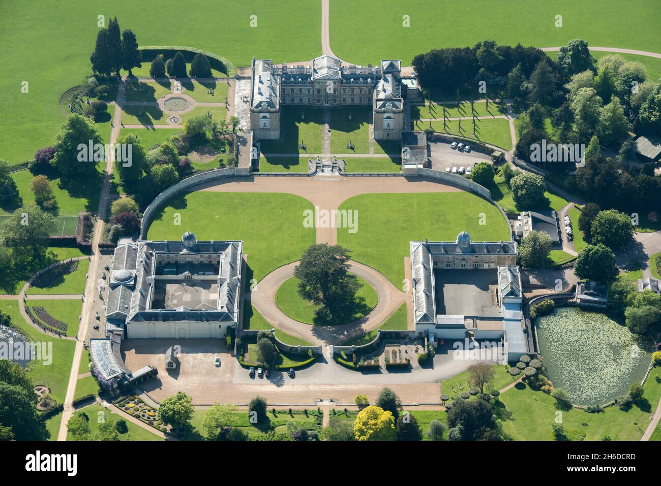 Abbaye de Woburn, Woburn, Bedfordshire, 2018. Banque D'Images