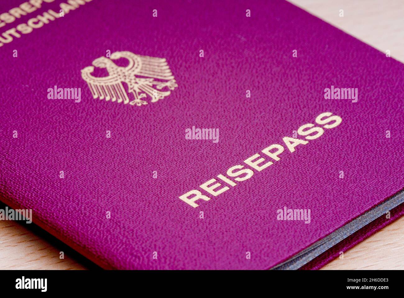 Passeport allemand, Allemagne Banque D'Images