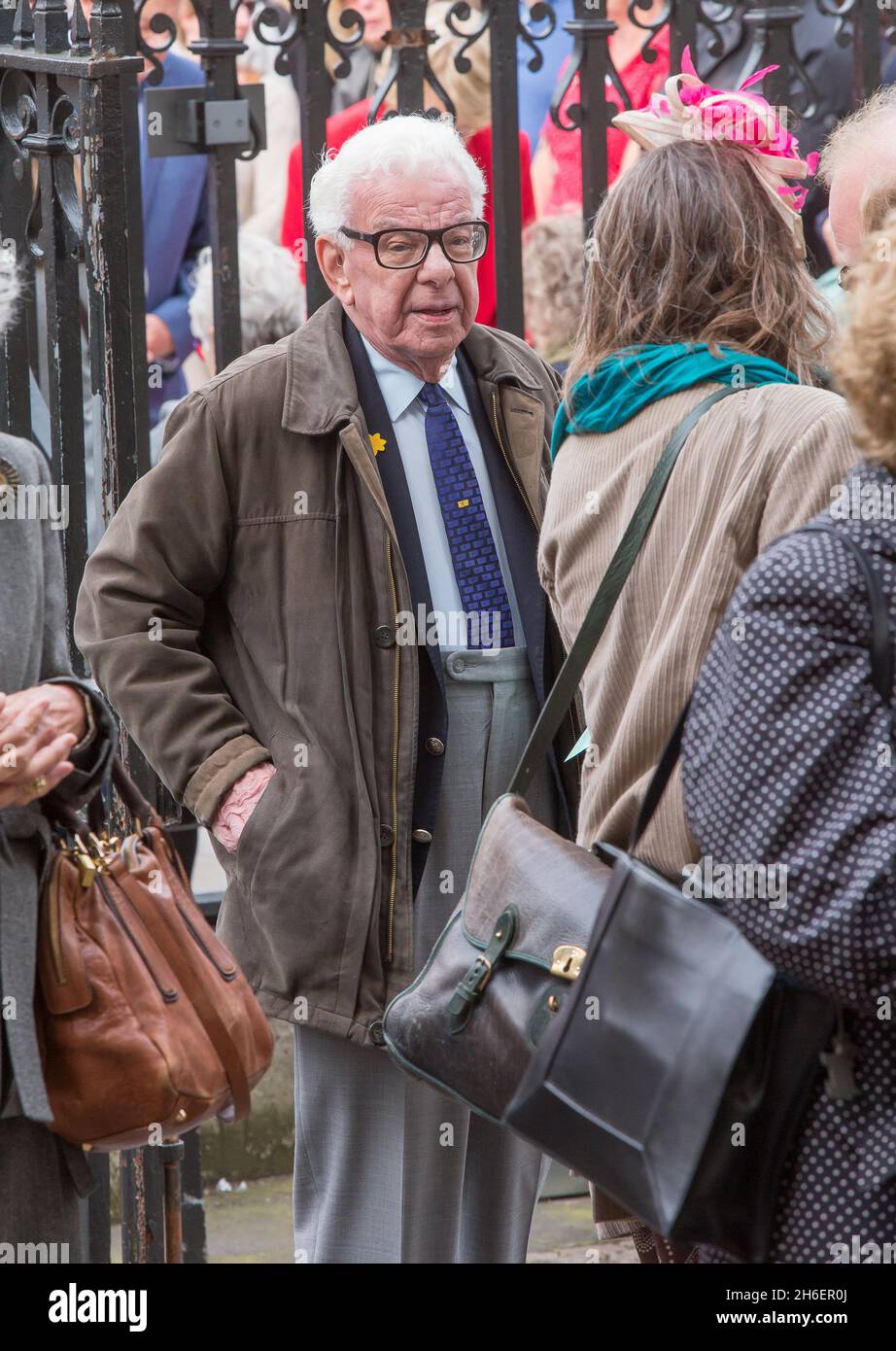 Service commémoratif pour le regretté Terry Wogan à l'abbaye de Westminster.Photos : Barry Cryer Banque D'Images