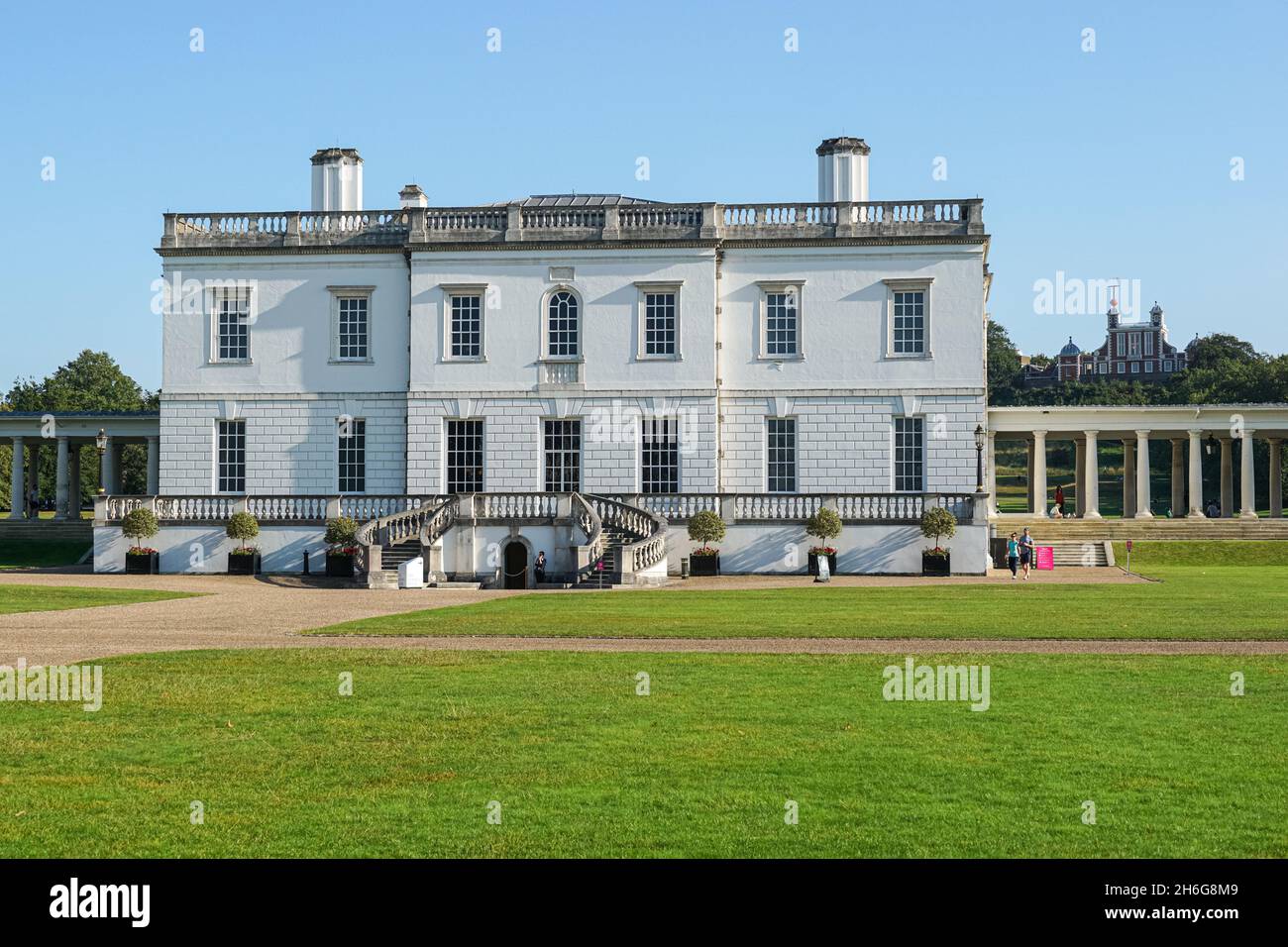 Queen's House, ancienne résidence royale de Greenwich, Londres, Angleterre, Royaume-Uni Banque D'Images