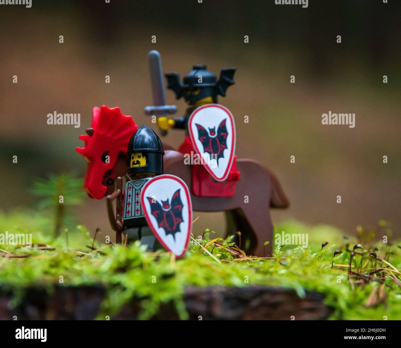 Lego médiéval Banque de photographies et d'images à haute résolution - Alamy
