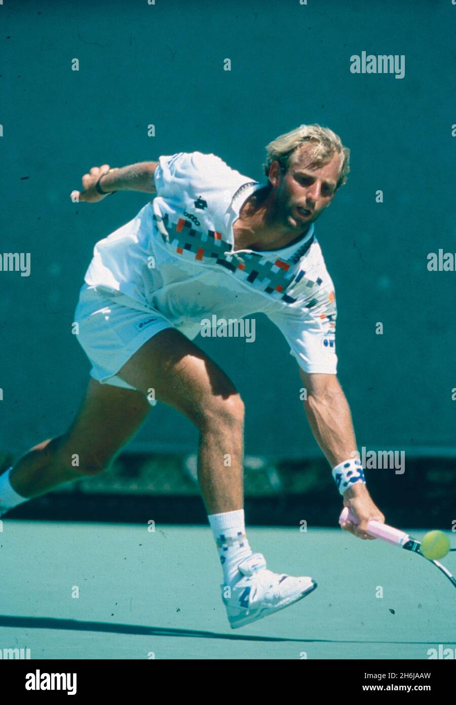 Joueur de tennis autrichien Thomas Muster, années 1990 Photo Stock - Alamy