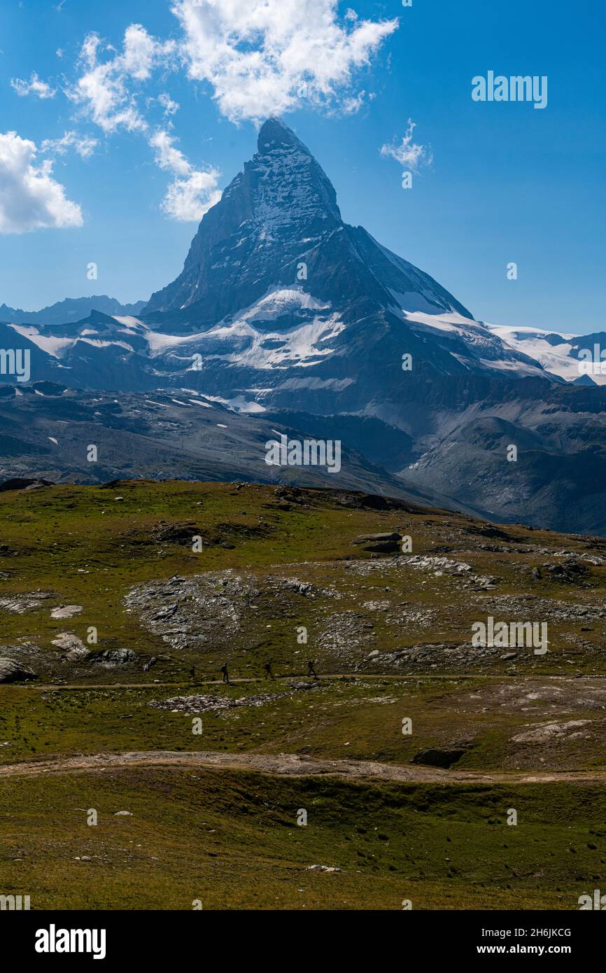Le Cervin, Zermatt, Valais, Alpes suisses, Suisse,Europe Banque D'Images