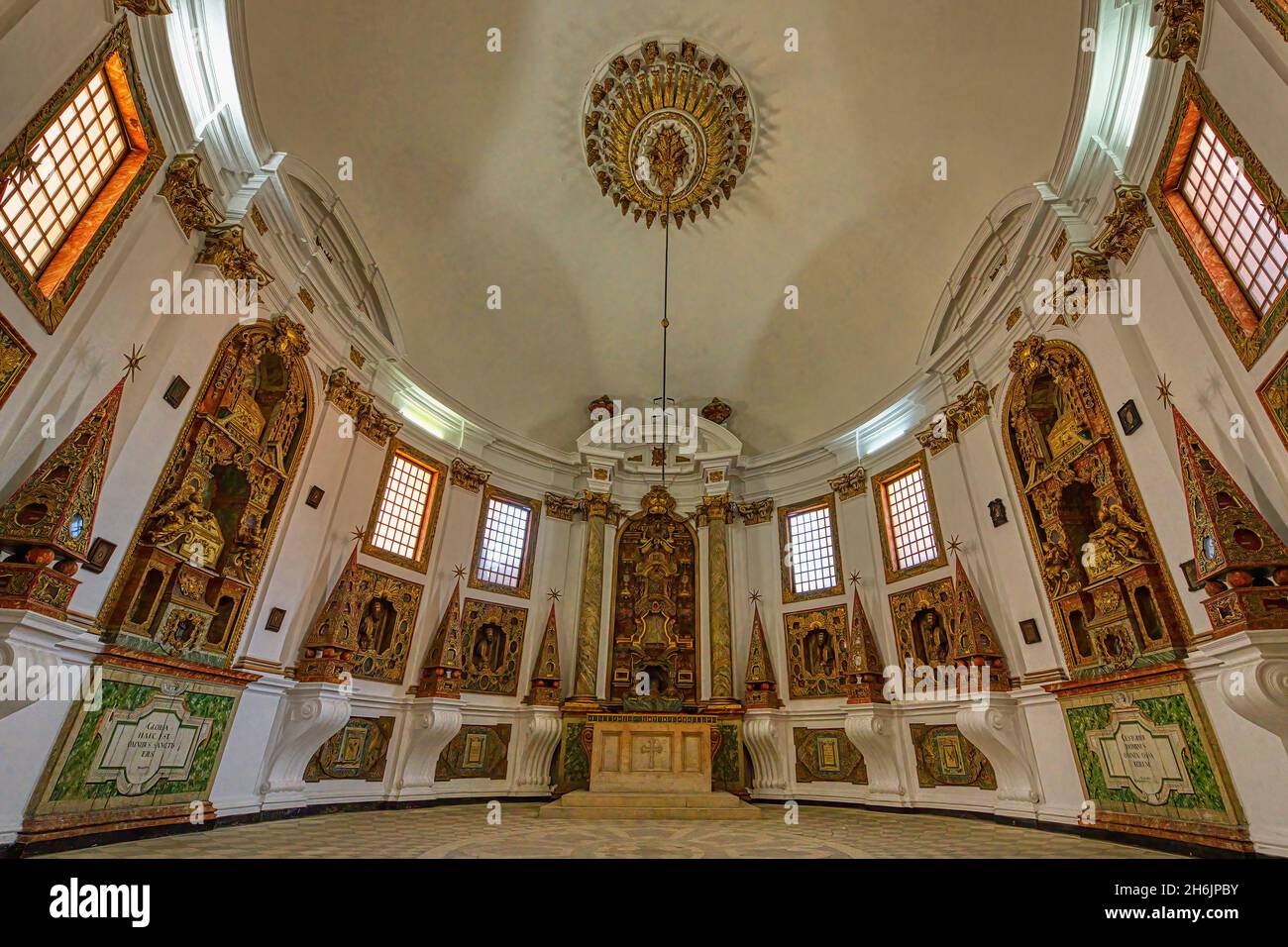 Monastère de Santa Cruz, Sanctuaire, Coimbra, Beira, Portugal,Europe Banque D'Images