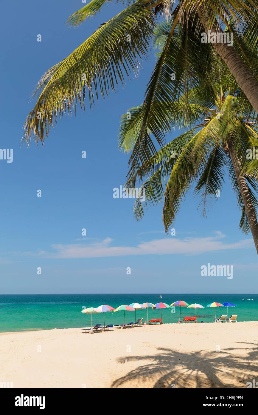 Surin Beach, Phuket, Mer d'Andaman, Thaïlande, Asie du Sud-est, Asie Banque D'Images