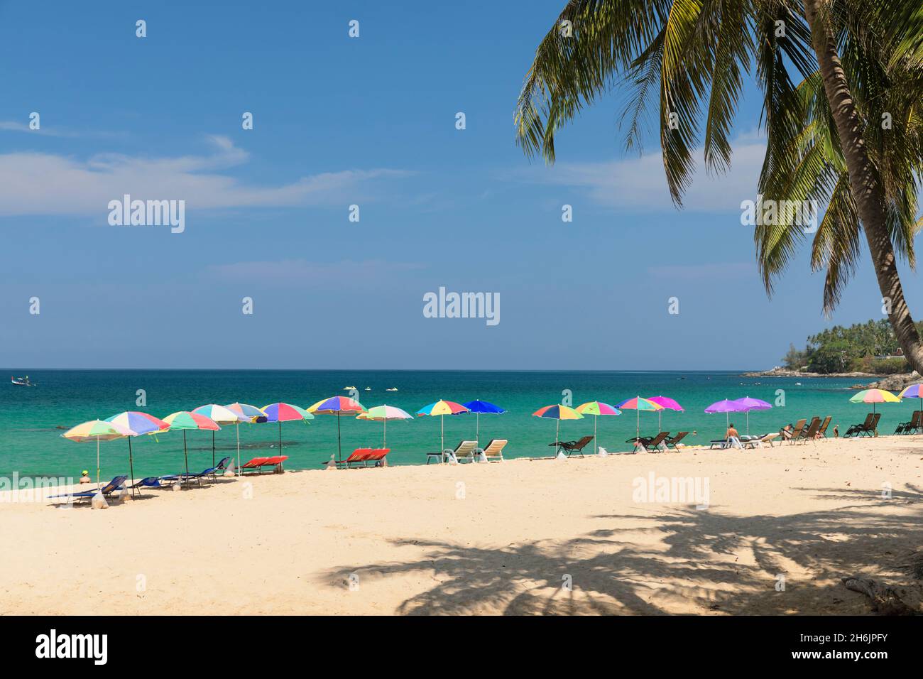Surin Beach, Phuket, Mer d'Andaman, Thaïlande, Asie du Sud-est, Asie Banque D'Images