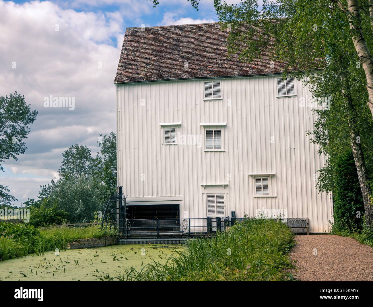 Lode Mill à l'actuelle propriété de la fiducie nationale Anglesey Abbey faisait partie de la propriété de Lord Fairhaven Banque D'Images