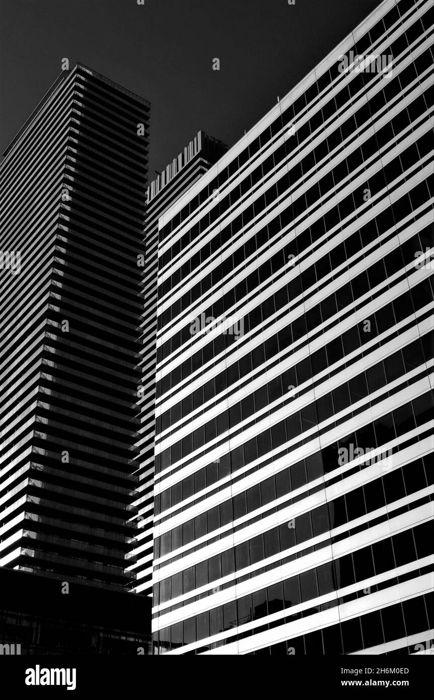 Immeubles de bureaux dans le centre-ville de Toronto Banque D'Images
