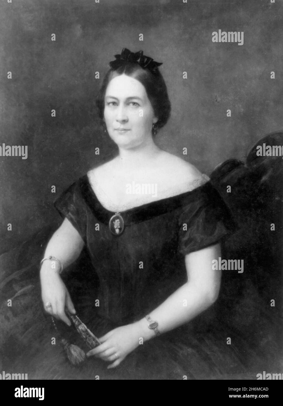 Mary Todd Lincoln, vers 1864 Banque D'Images