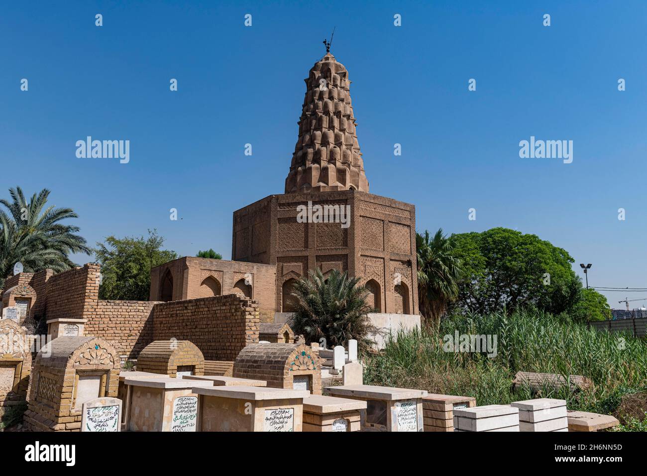 Mosquée et mausolée Zumurrud Khatun, Bagdad, Irak Banque D'Images