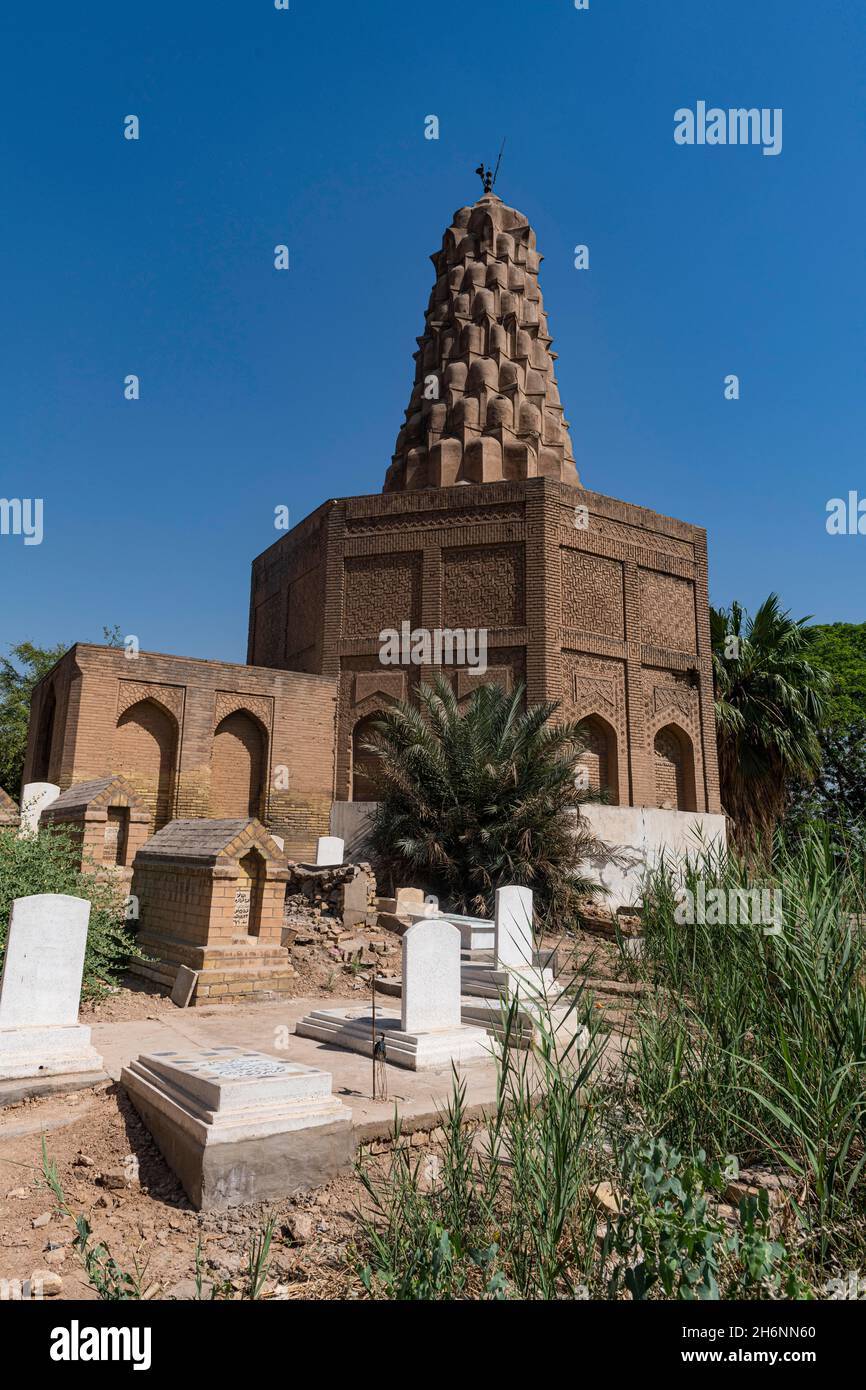 Mosquée et mausolée Zumurrud Khatun, Bagdad, Irak Banque D'Images