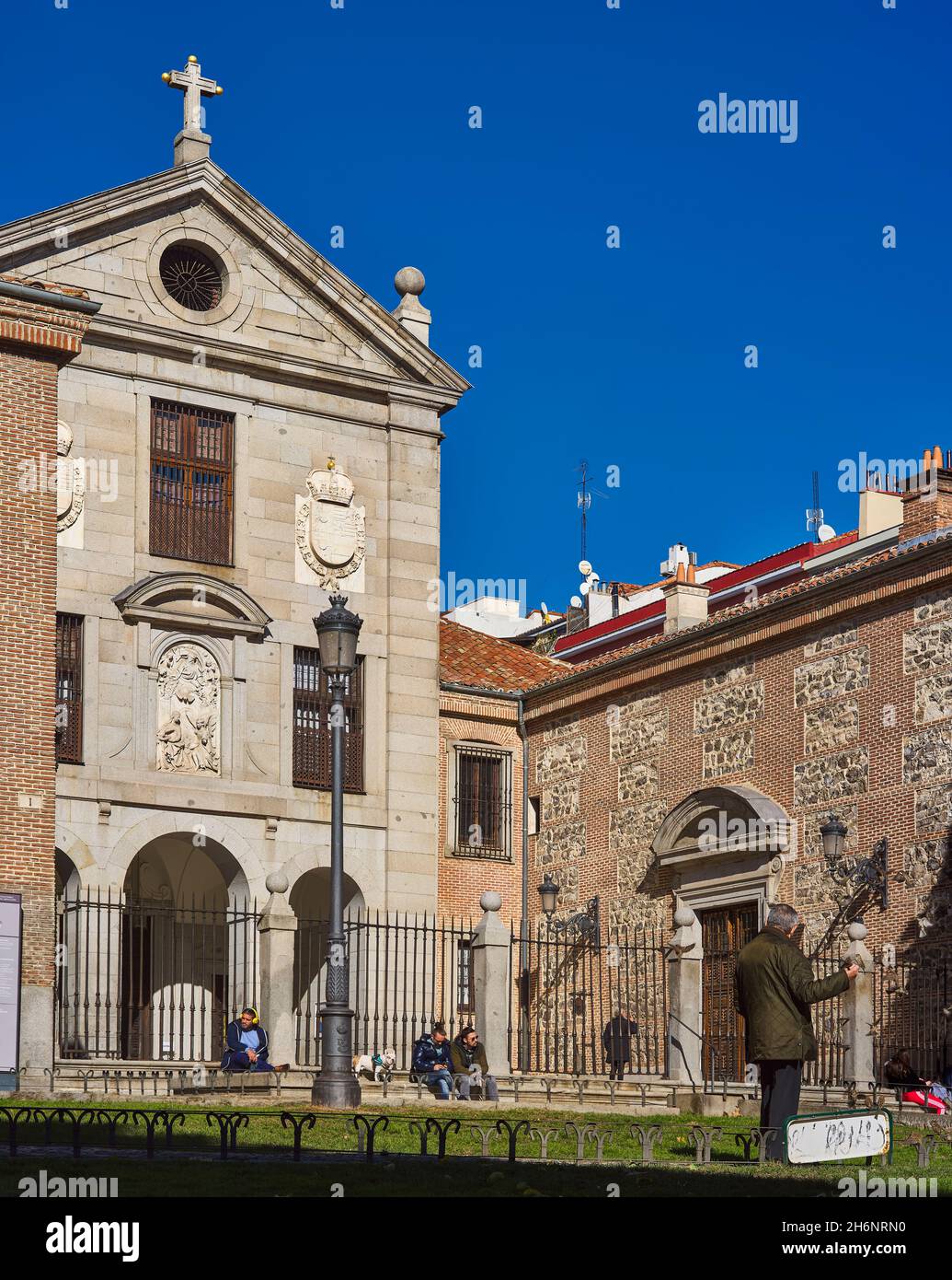 Monastère royal de la Encarnacion.Madrid, Espagne. Banque D'Images