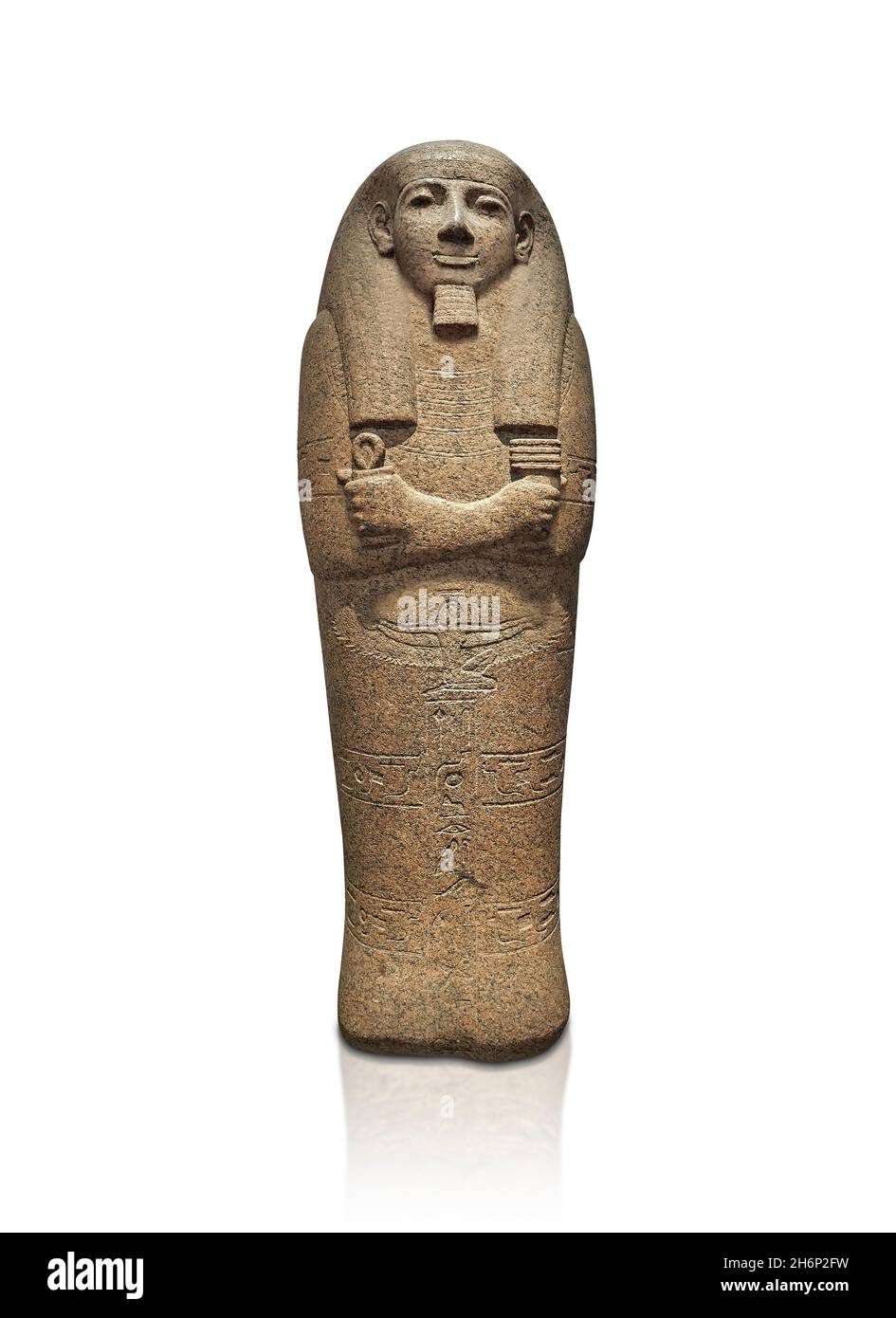 Sarcophage antique de granit rouge égyptien de Pahemnetjer, Circa 1250BC, 19e dynastie, Saqqara Memphis.Musée britannique EA18.Partie inférieure du rouge Banque D'Images