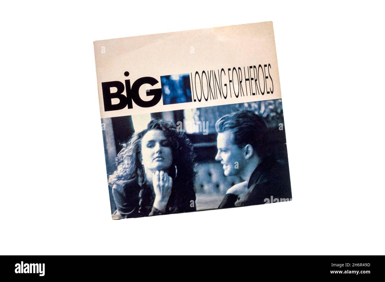 1988 7' single, à la recherche de héros par Big. Banque D'Images