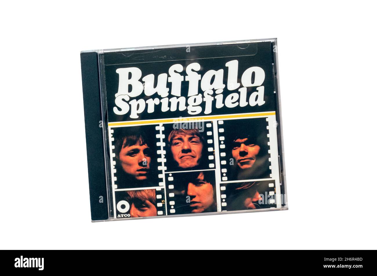 Buffalo Springfield a été le premier album éponyme du groupe de rock folk Buffalo Springfield.Publié en 1966. Banque D'Images