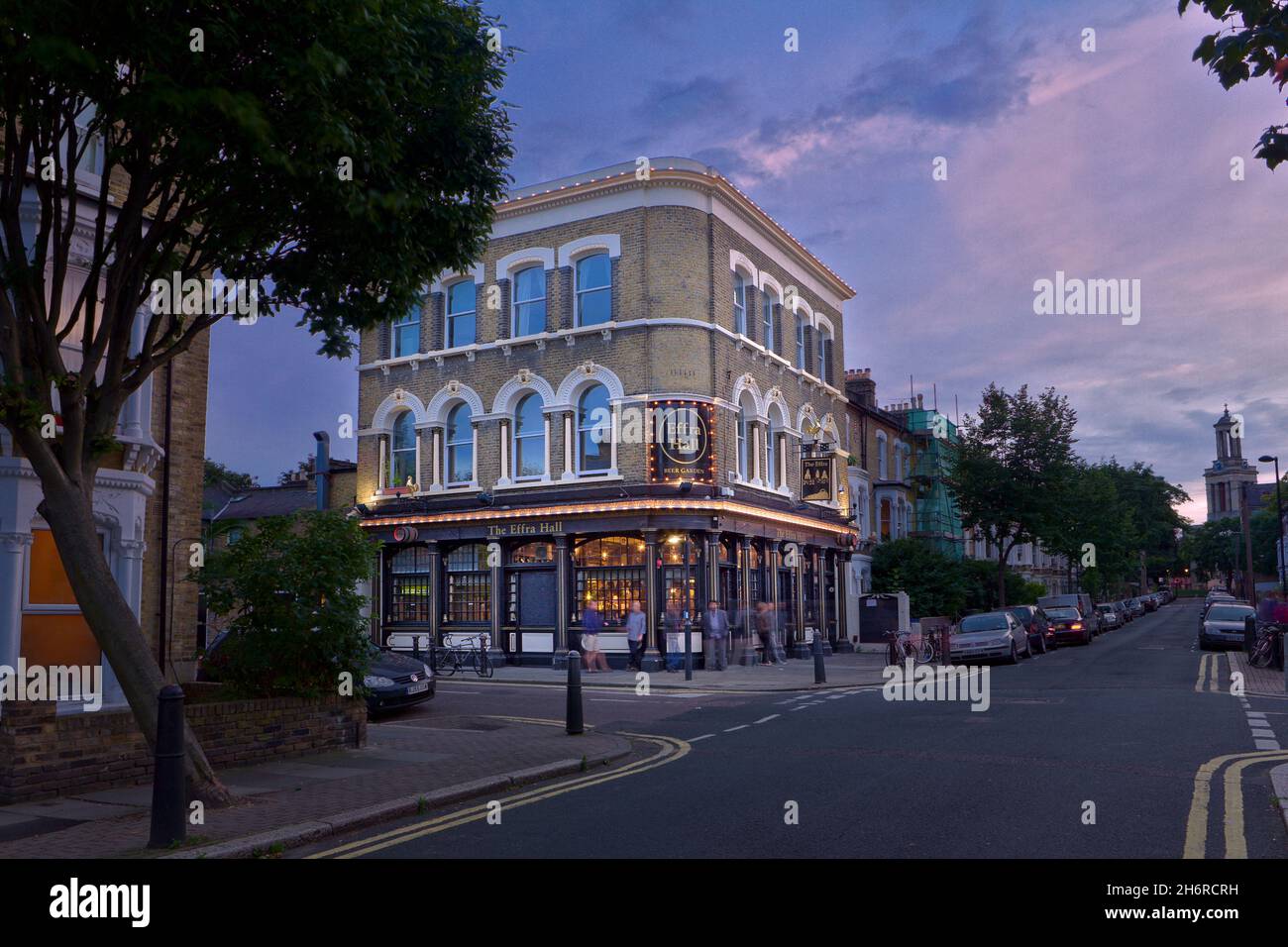 EFFRA Pub à Brixton, Londres, Royaume-Uni. Banque D'Images