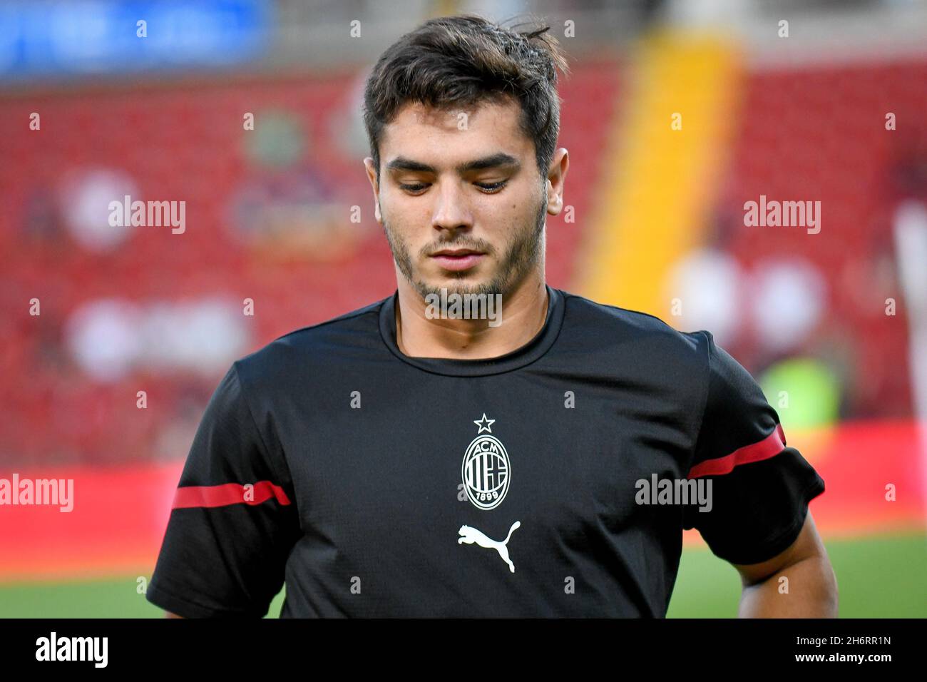 Trieste, Italie. 14 août 2021. Brahim Diaz (Milan) portrait pendant l'AC Milan vs Panathinaikos FC, match de football amical à Trieste, Italie, août 14 2021 crédit: Agence de photo indépendante/Alamy Live News Banque D'Images