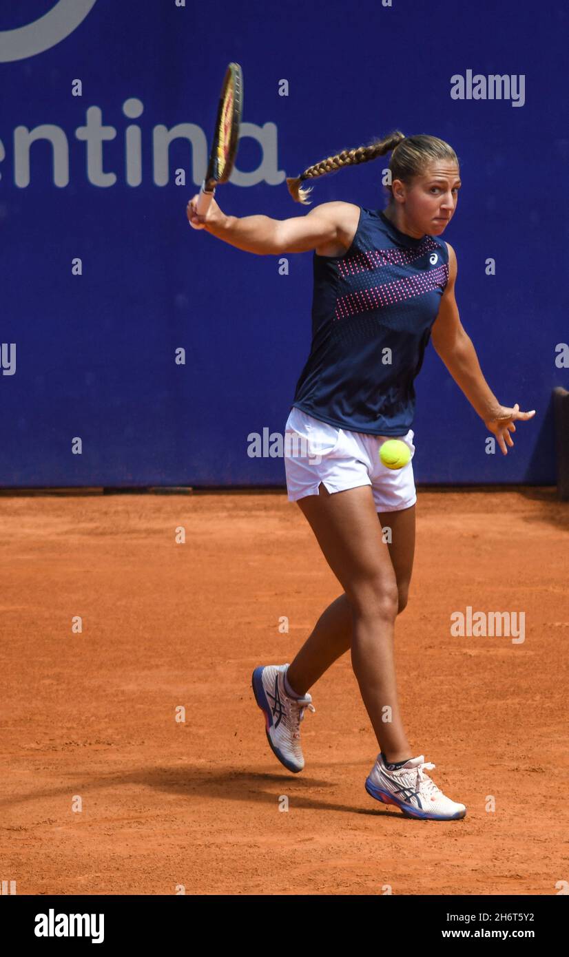 Diane Parry (France).Argentine Open WTA 2021.Semi-fin Banque D'Images