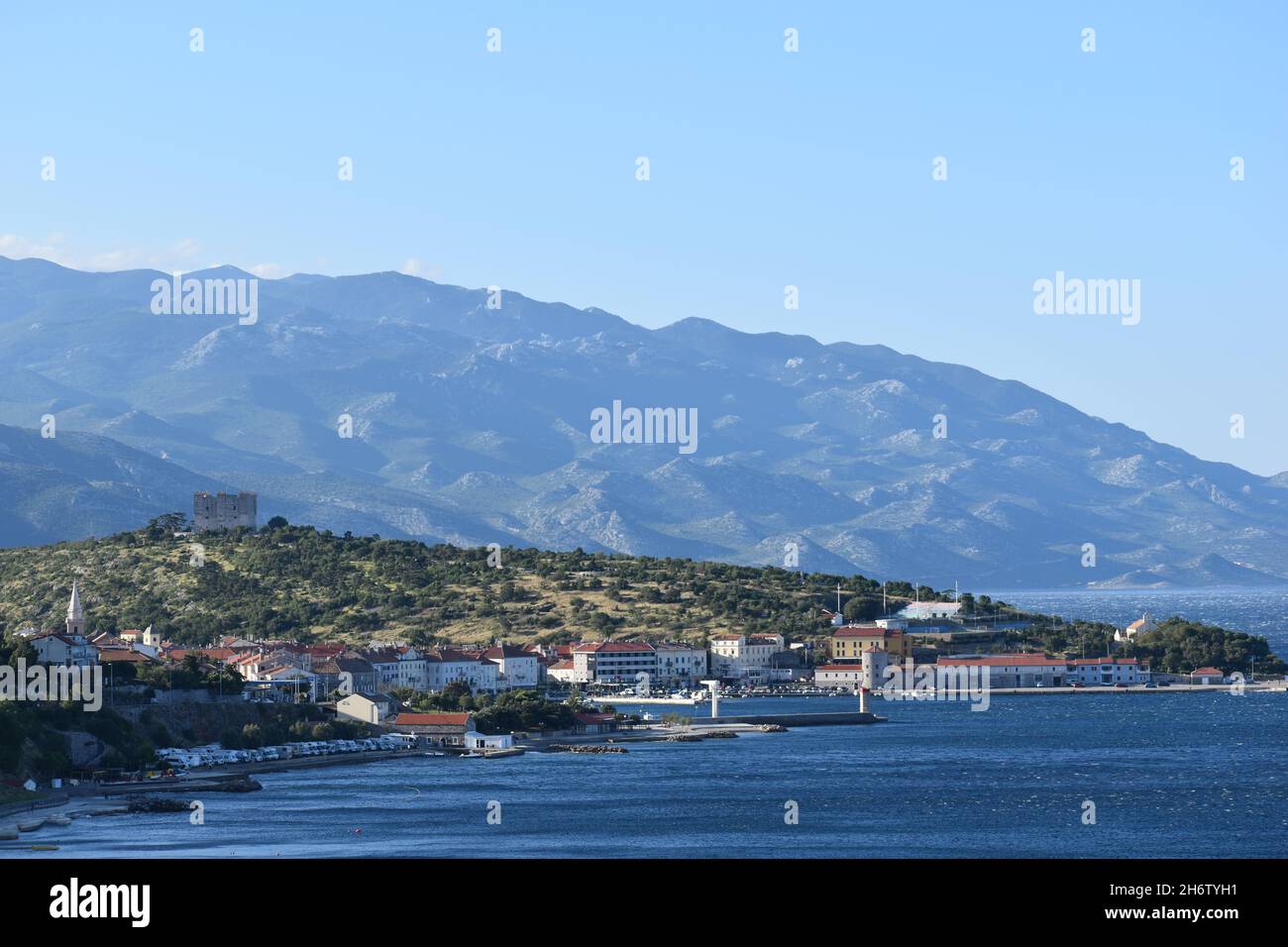 Senj, Croatie pendant un voyage d'été Banque D'Images