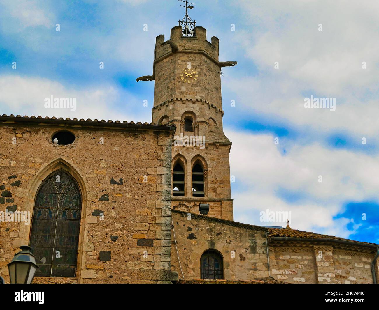 Villeneuve-lès-Béziers, Hérault, Occitanie Banque D'Images