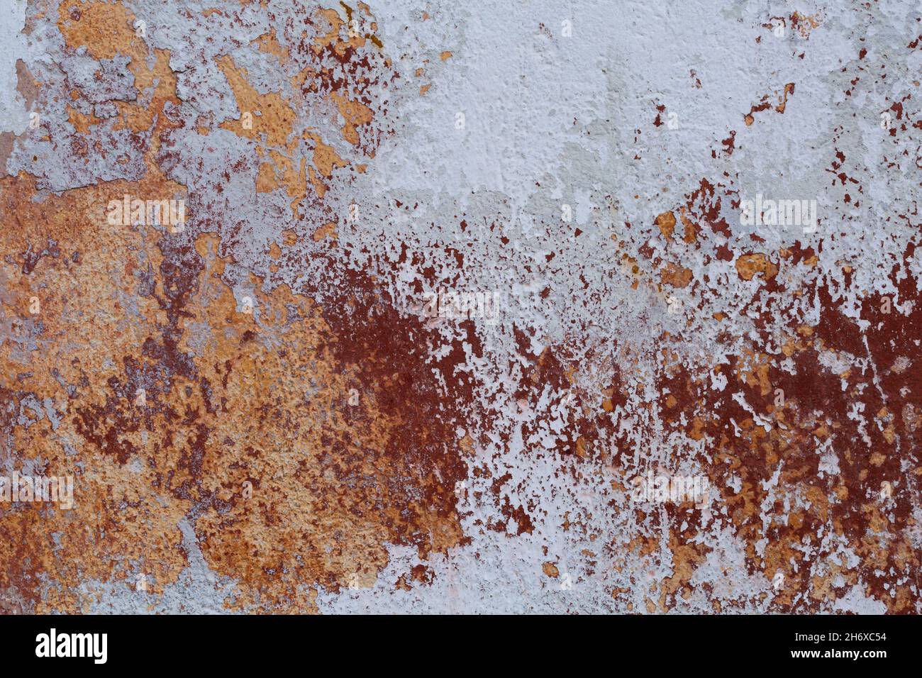 Motifs abstraits de peinture sur un mur d'une vieille maison. Banque D'Images