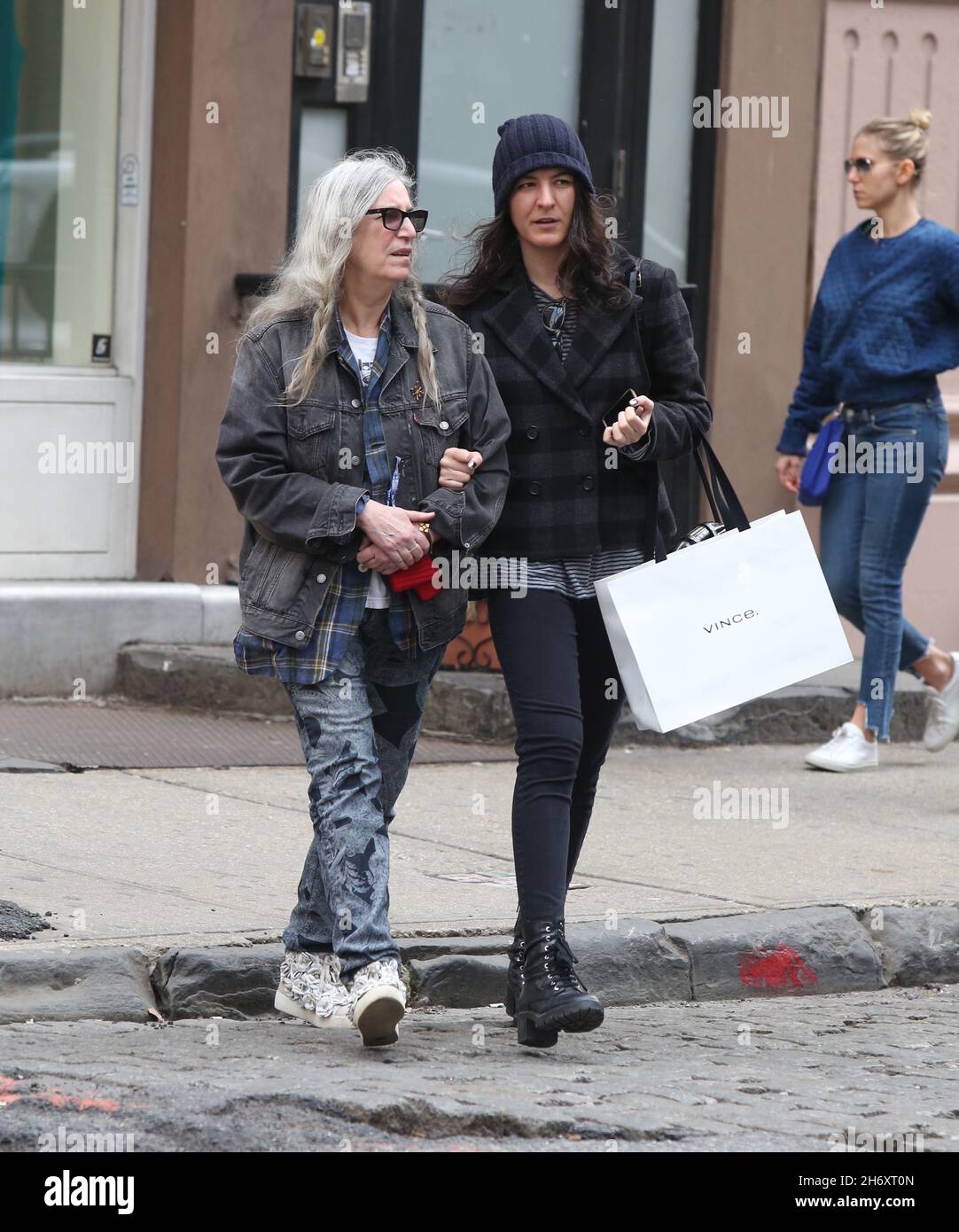 patti-smith-and-jesse-smith-banque-de-photographies-et-d-images-haute
