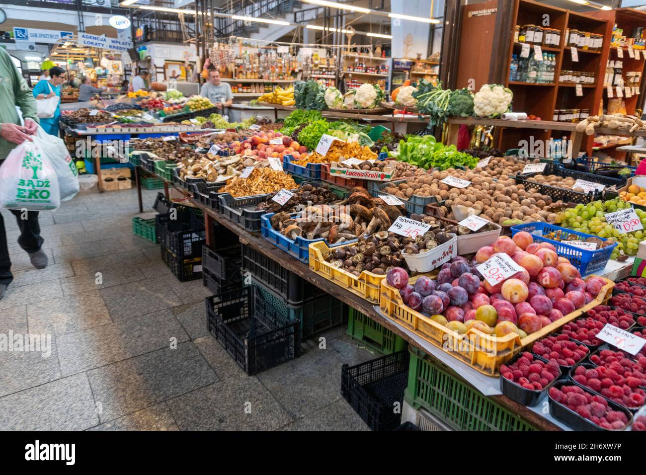 Breslavia, Wroclaw, Pologne - marché Banque D'Images