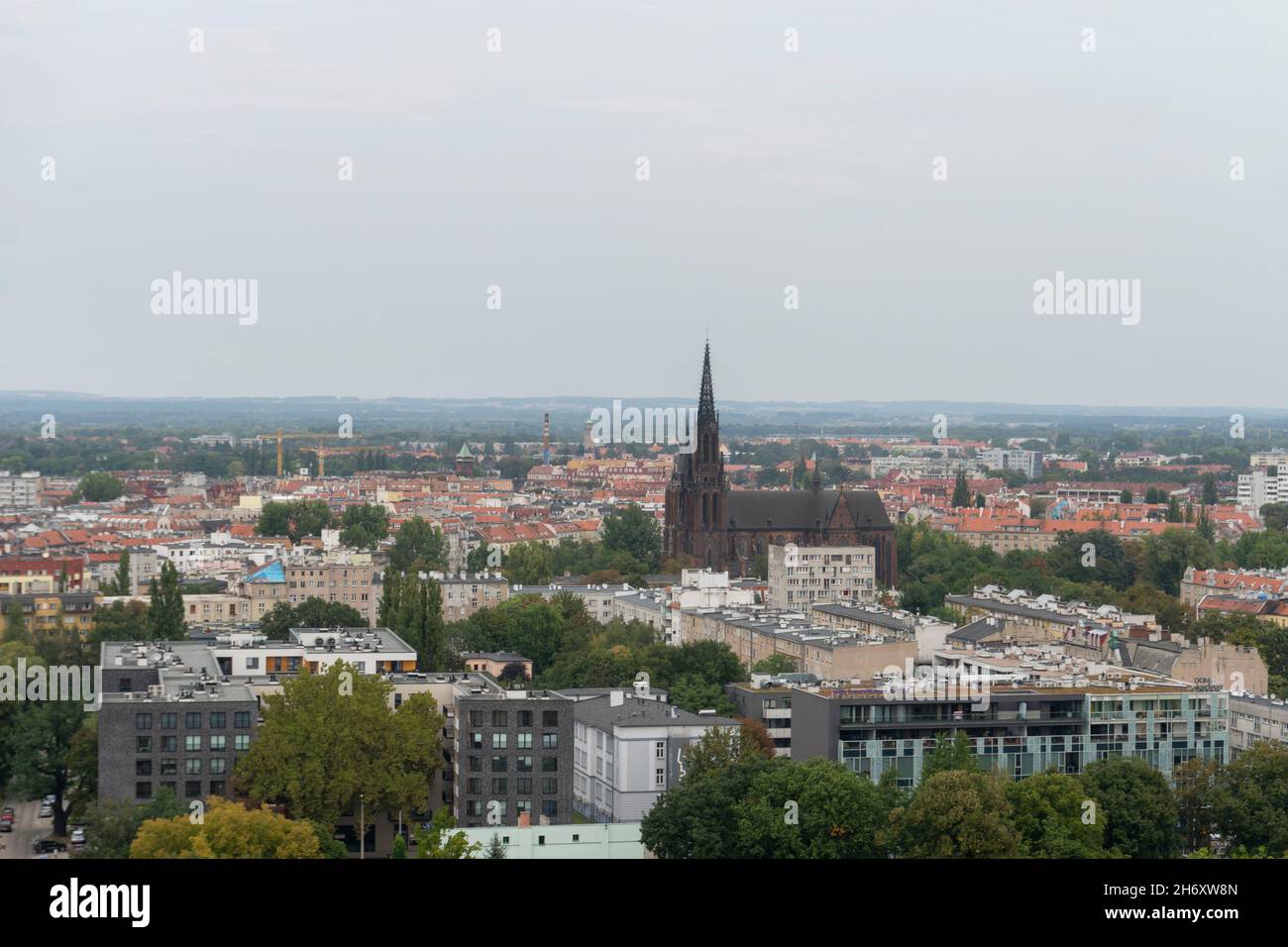 Breslavia, Wroclaw, Pologne - paysage Banque D'Images