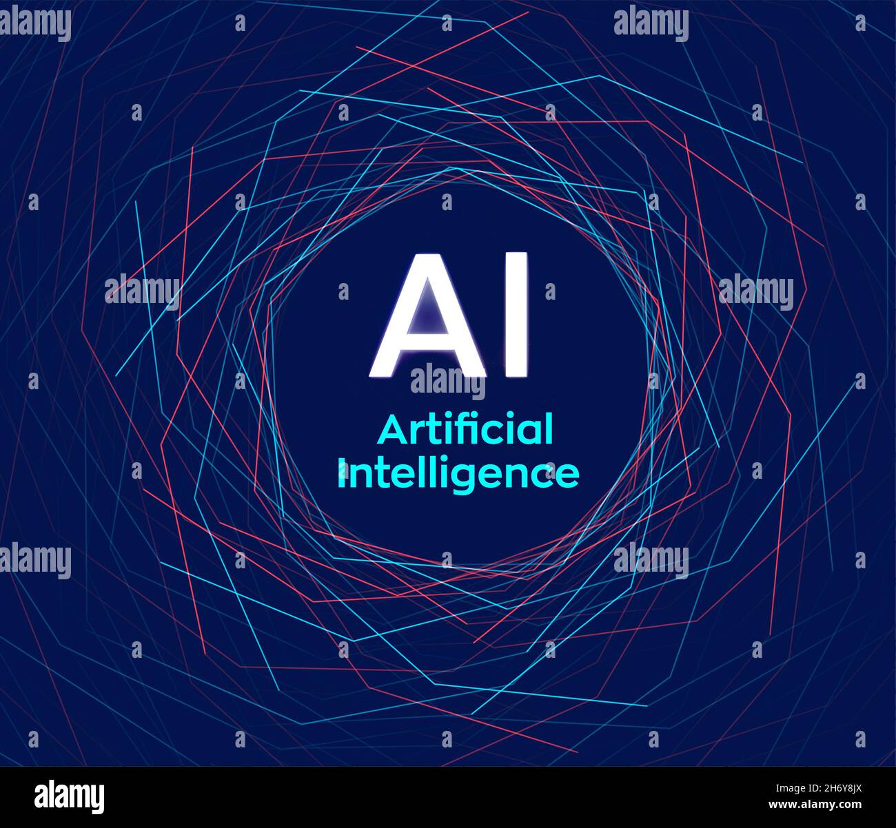 L'Intelligence Artificielle Banque D'Images