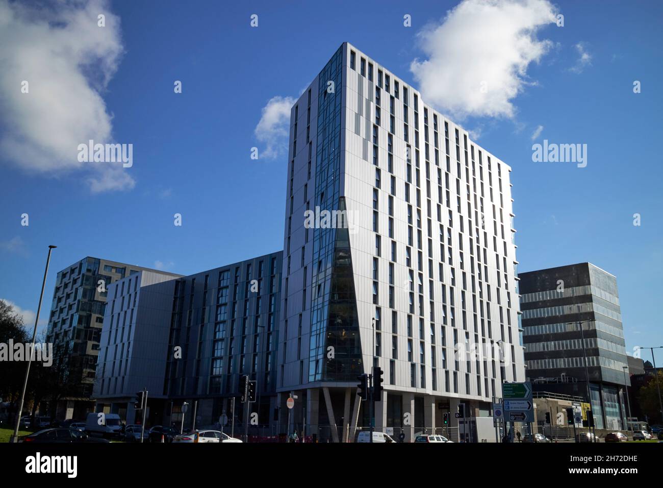 Calico hébergement étudiant Liverpool merseyside royaume-uni Banque D'Images