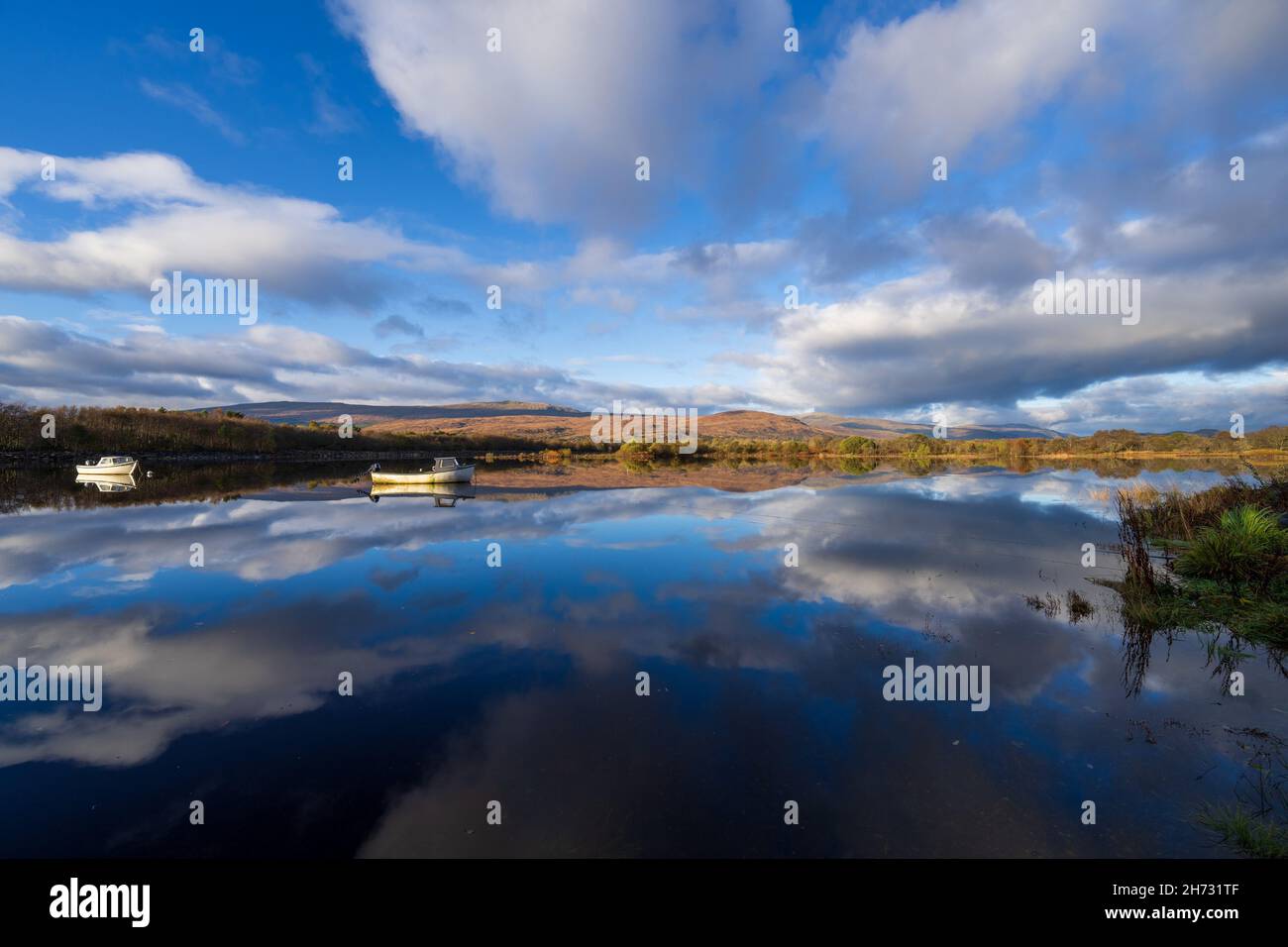 De Corpach et le Ben Nevis, Fort William, Highland, Scotland, UK Banque D'Images