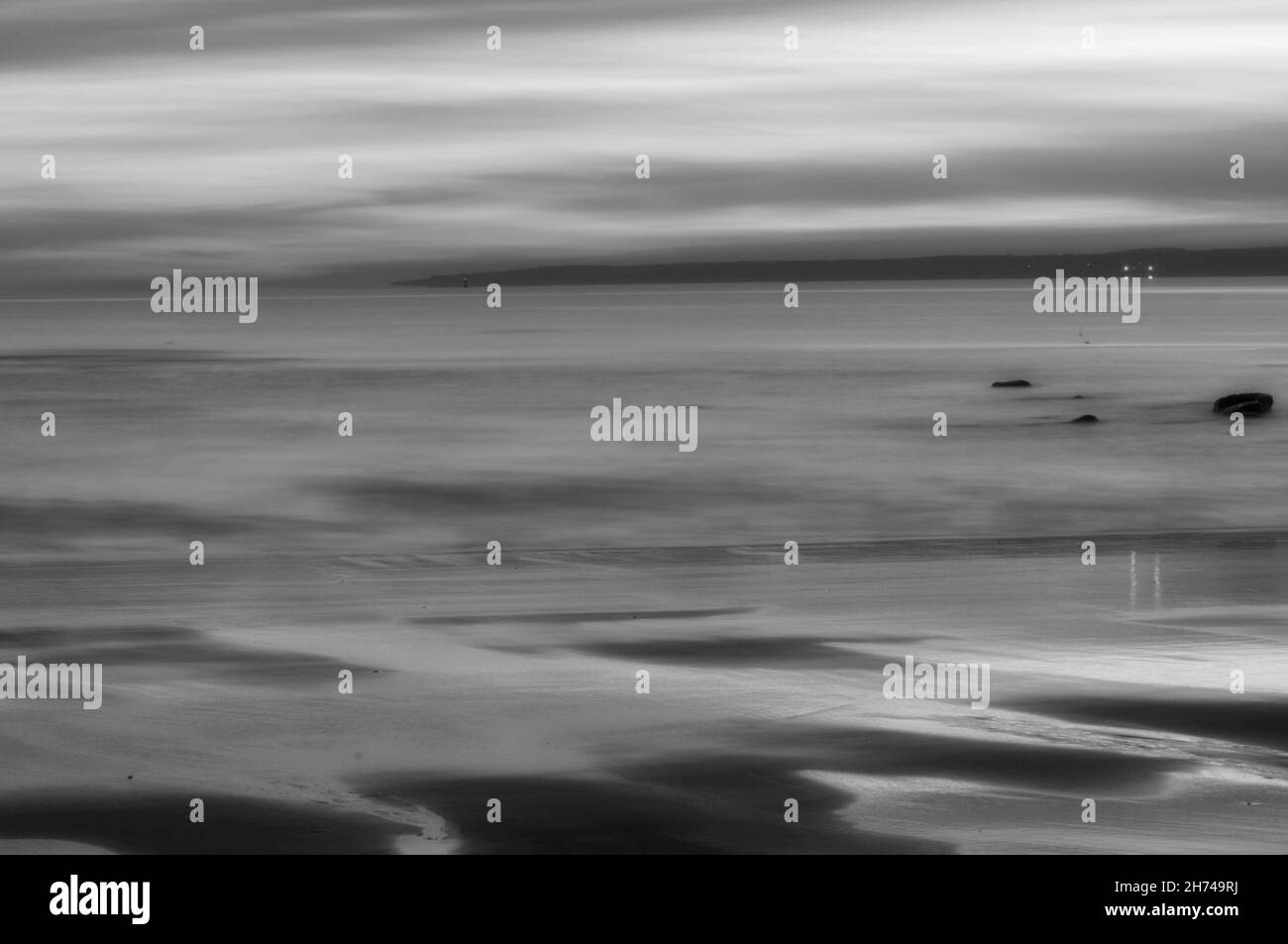 Le visuel en noir et blanc ajoute des détails Banque D'Images