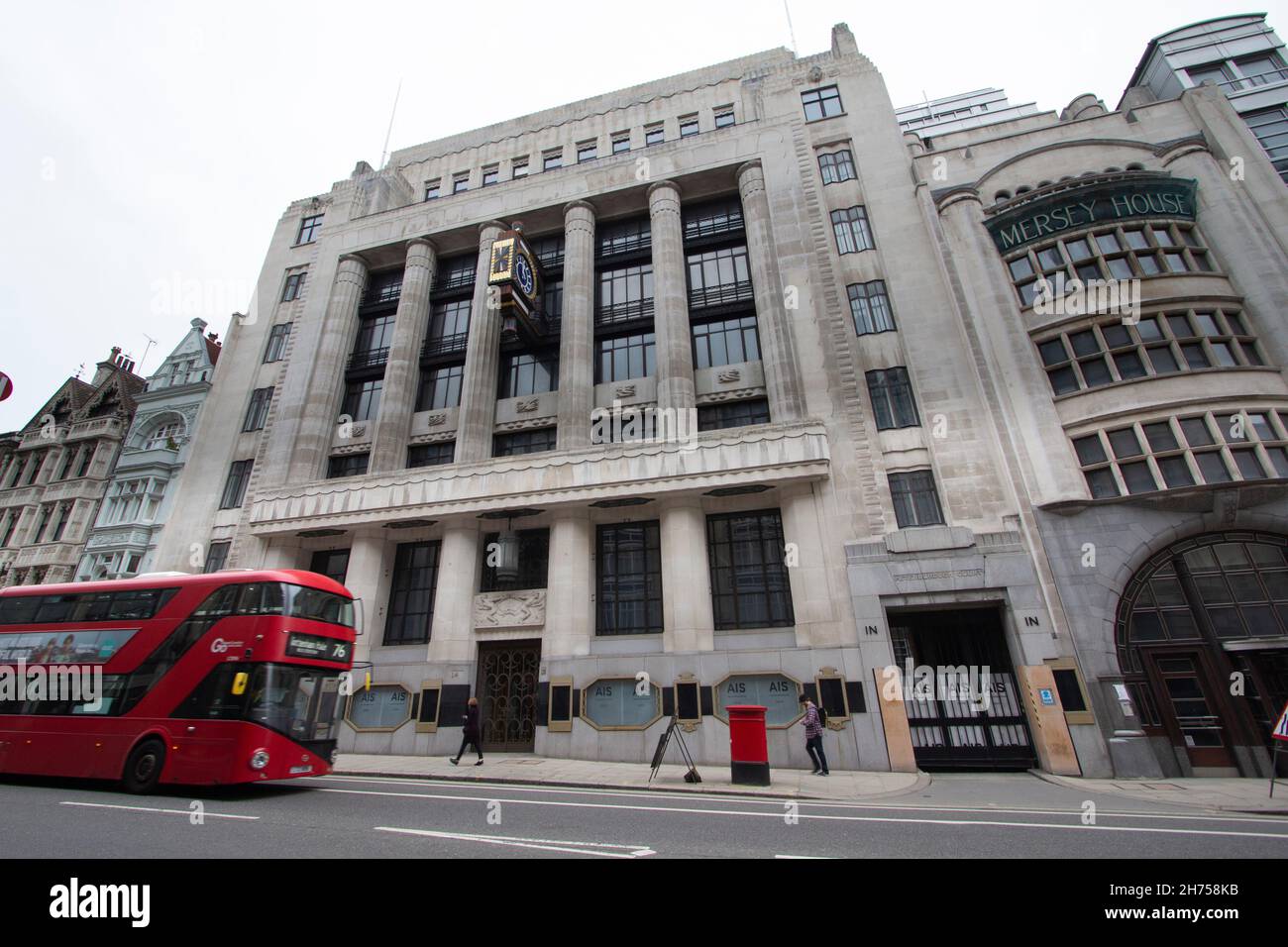 Peterborough court, Fleet Street, Londres, anciennement utilisé par le quotidien Telegraph Banque D'Images