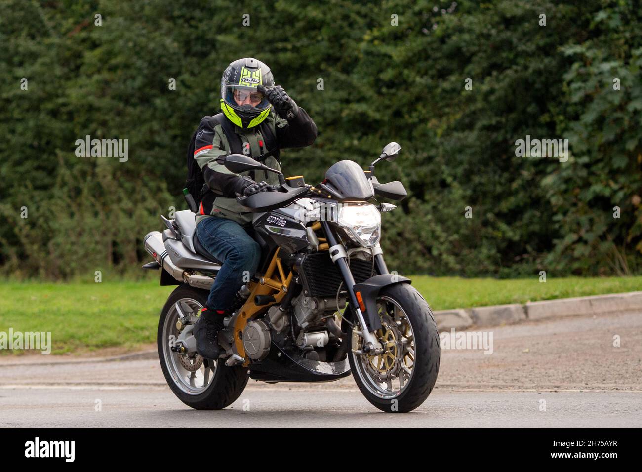 moto aprilia Banque D'Images