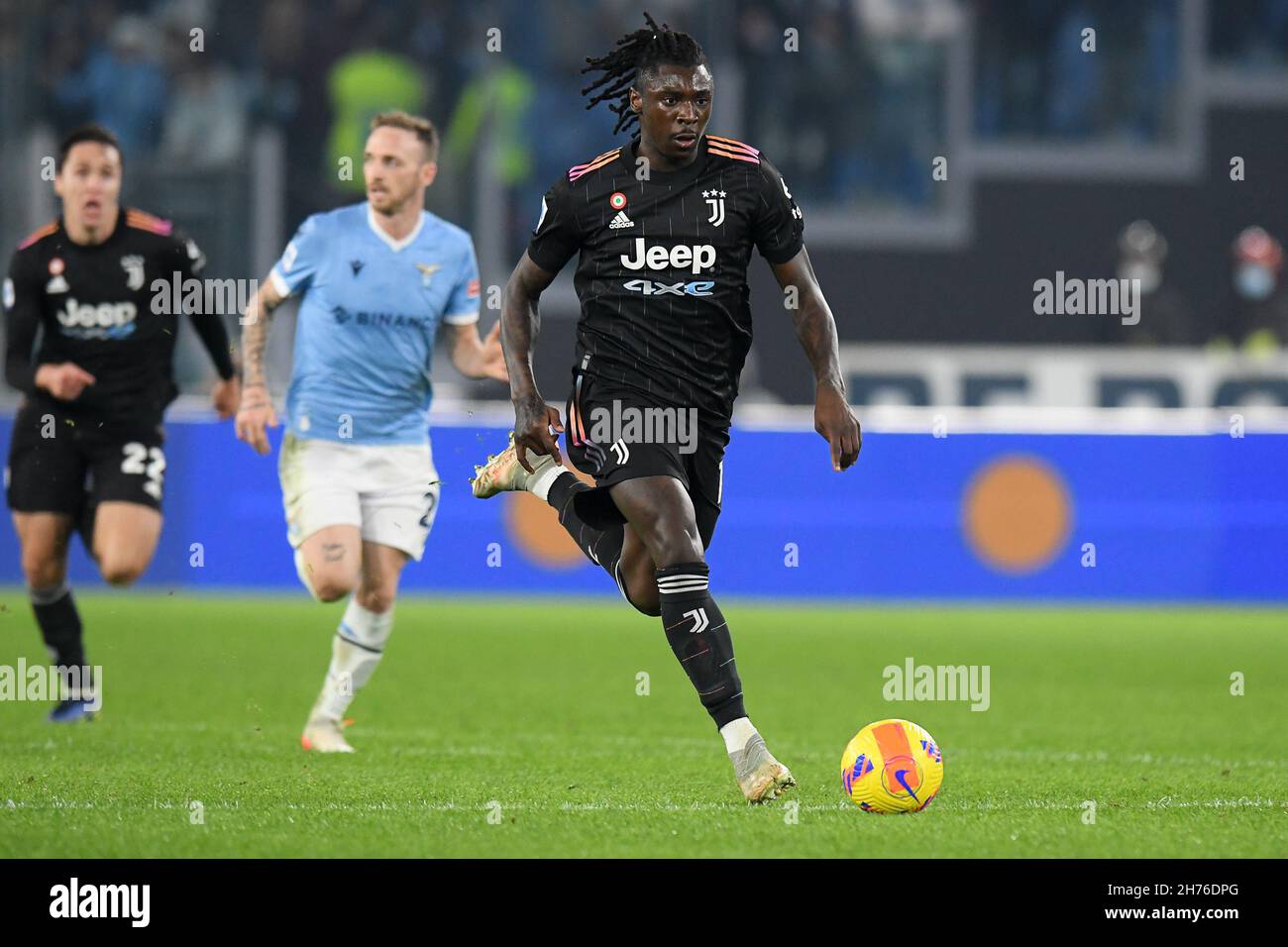 Rome, Italie, le 2 novembre 2021 au Lazio vs Juventus série A League Credit:Roberto Ramaccia/Alamy Live News Banque D'Images Rome, Italie, le 2 novembre 2021 au Lazio vs Juventus série A League Credit:Roberto Ramaccia/Alamy Live News Banque D'Images