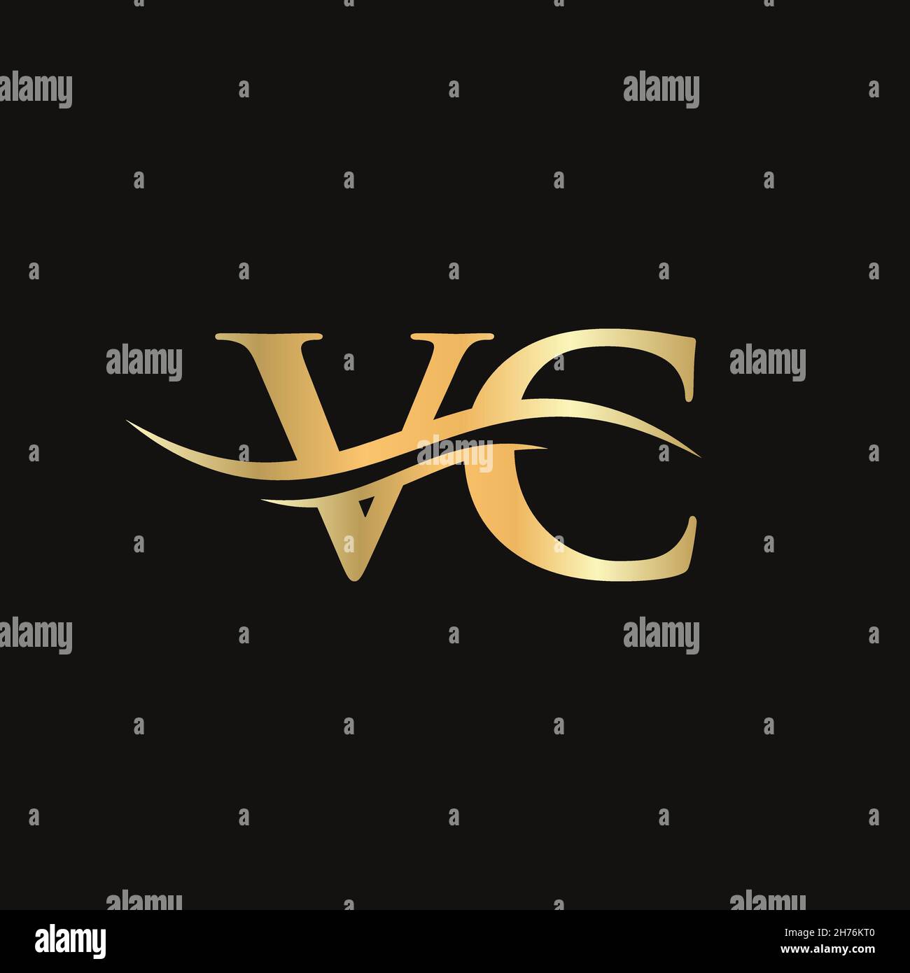 Logo VC Linked pour l'identité de l'entreprise et de l'entreprise.Vecteur de logo Creative Letter VC Illustration de Vecteur Logo VC Linked pour l'identité de l'entreprise et de l'entreprise.Vecteur de logo Creative Letter VC Illustration de Vecteur