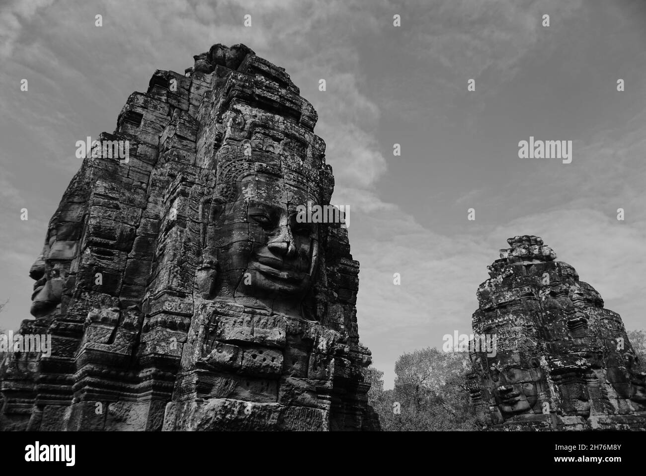 Angkor Wat, Siem Reap, Cambodge, décembre 2019 Banque D'Images