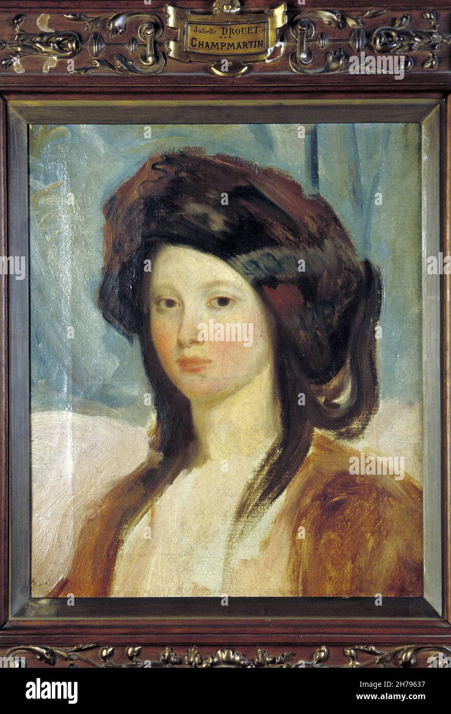 DROUET Juliette par CHAMPMARTIN Charles Emile ©Archives-Zephyr/Opale.photo *** Légende locale *** Banque D'Images