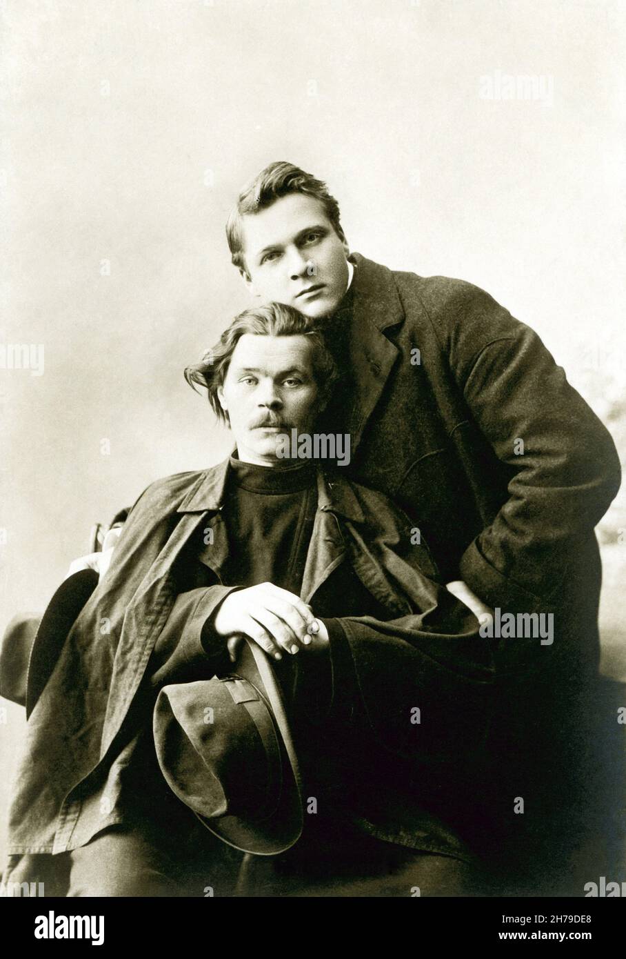 Fedor CHALIAPINE - Maxim GORKY ©Archives-Zephyr/Opale.photo *** Légende locale *** Banque D'Images