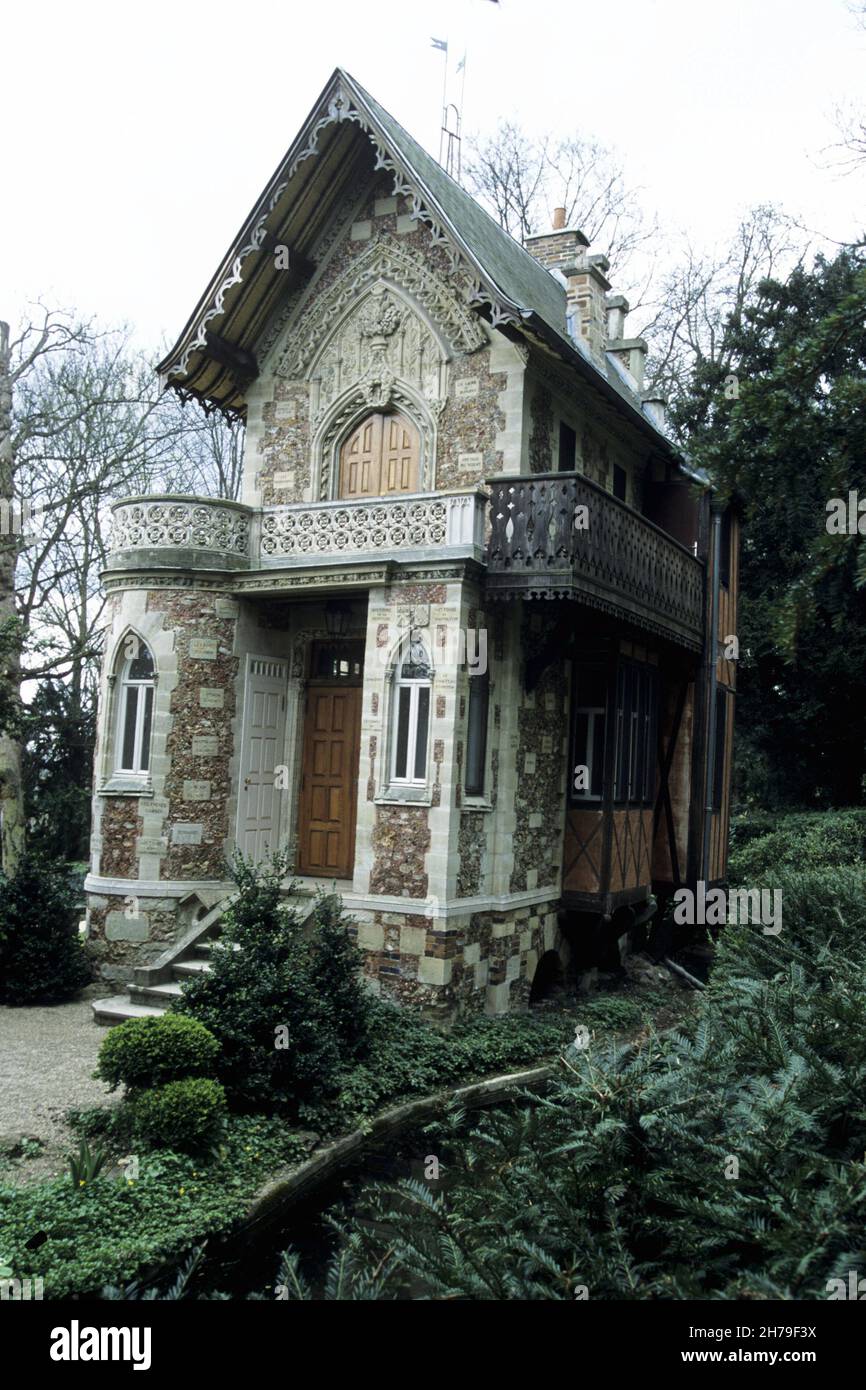 DUMAS Alexandre (PÈRE) (DAVY de la PAILLETERIE DUMAS Alexandre) Château de Montecristo - Date : 20010105 ©Archives-Zephyr/Opale.photo *** Légende locale *** Banque D'Images