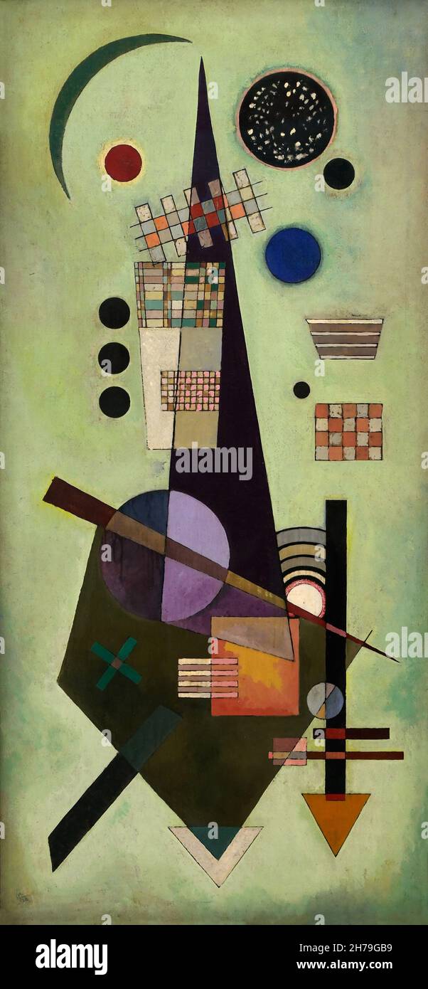 Peinture Kandinsky, étendue, 1926 Banque D'Images Peinture Kandinsky, étendue, 1926 Banque D'Images