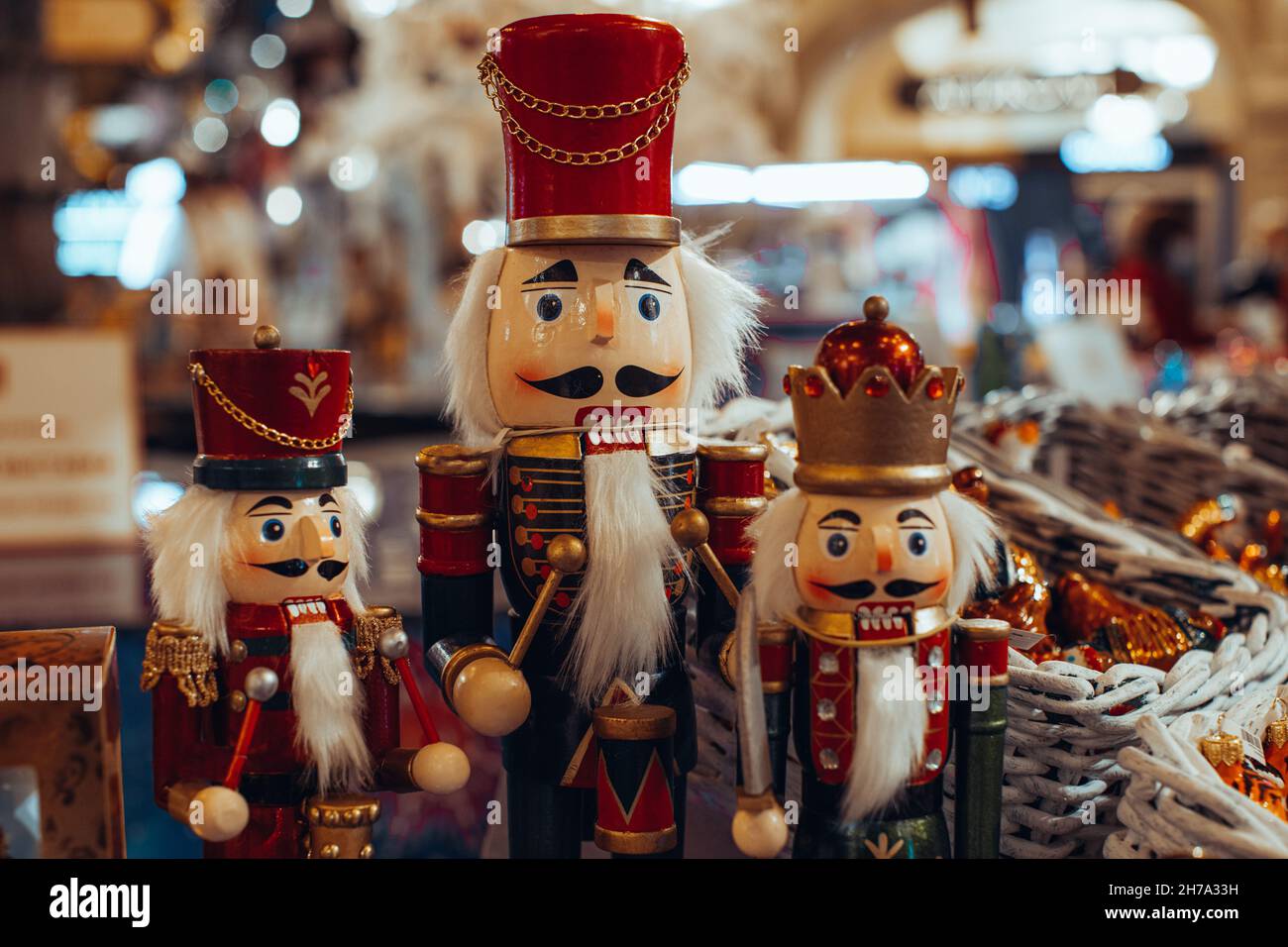 Garneck Statuette Soldat Casse-Noisette Décoration Noël