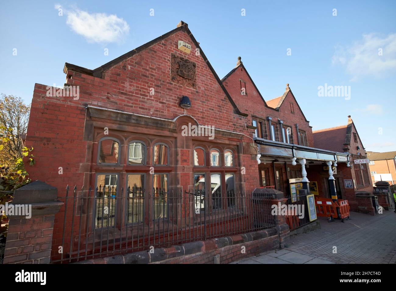 Gare de New Brighton, Wirral merseyside royaume-uni Banque D'Images