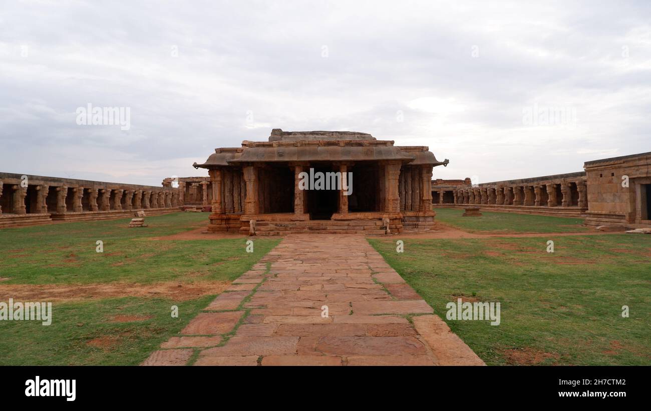 Temple Ragunatha Swamy, Gandikota, Kurnool, Andhra Pradesh, Inde Banque D'Images