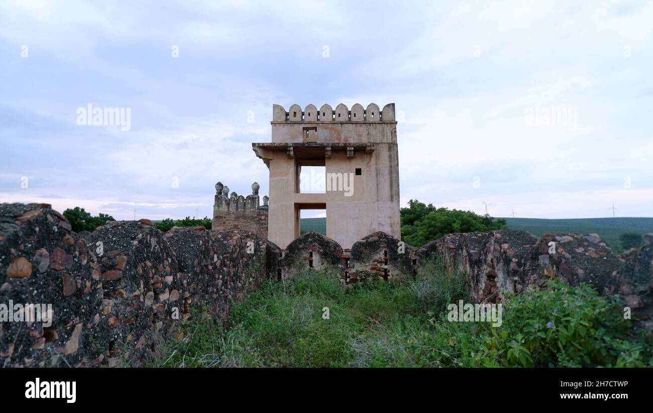 Fort Chitra Durga, Gandikota, Kurnool, Andhra Pradesh, Inde Banque D'Images