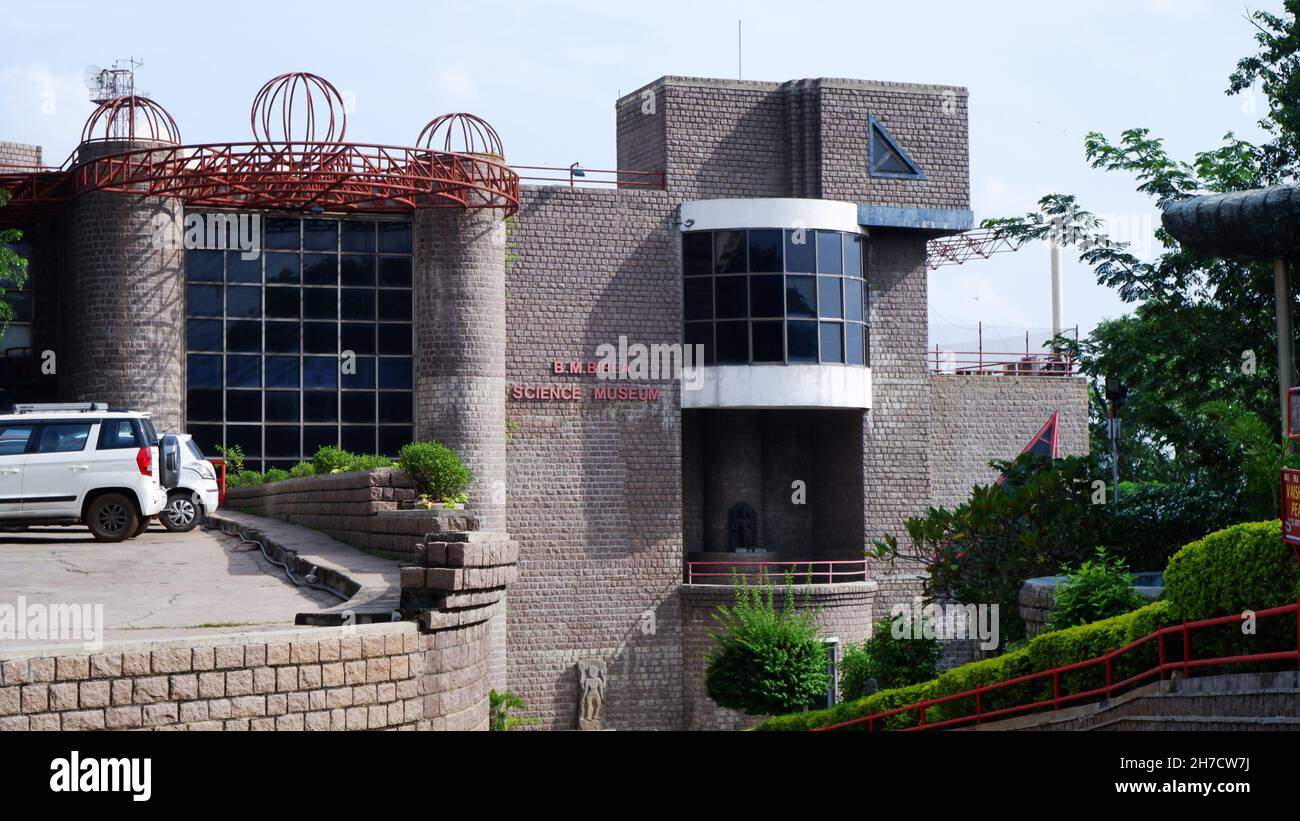 BM Birla Science Museum, route du collier, Hyderabad, Telangana Banque D'Images